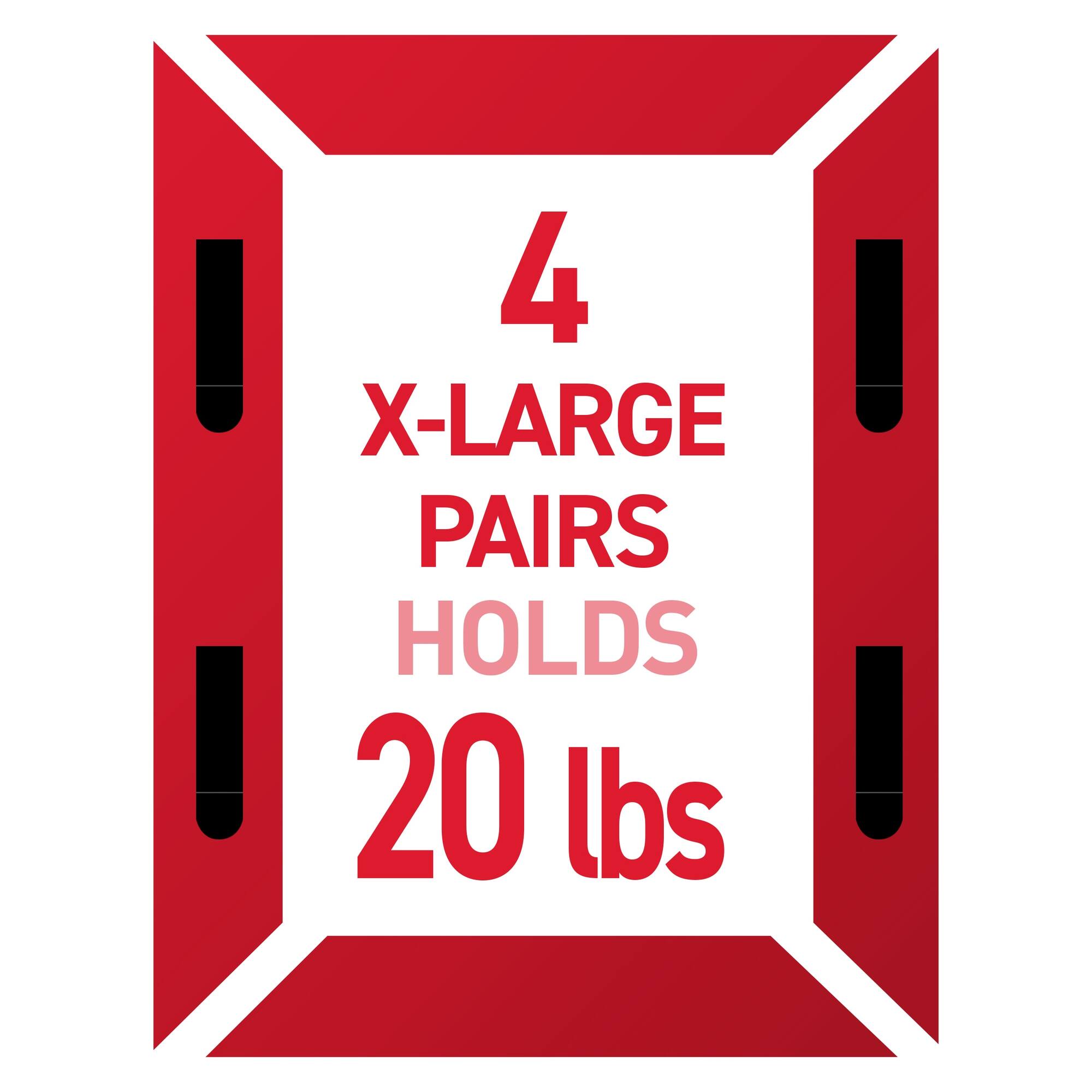 Command™ 20lb. X-Large Black Picture Hanging Strips, 4 Pairs